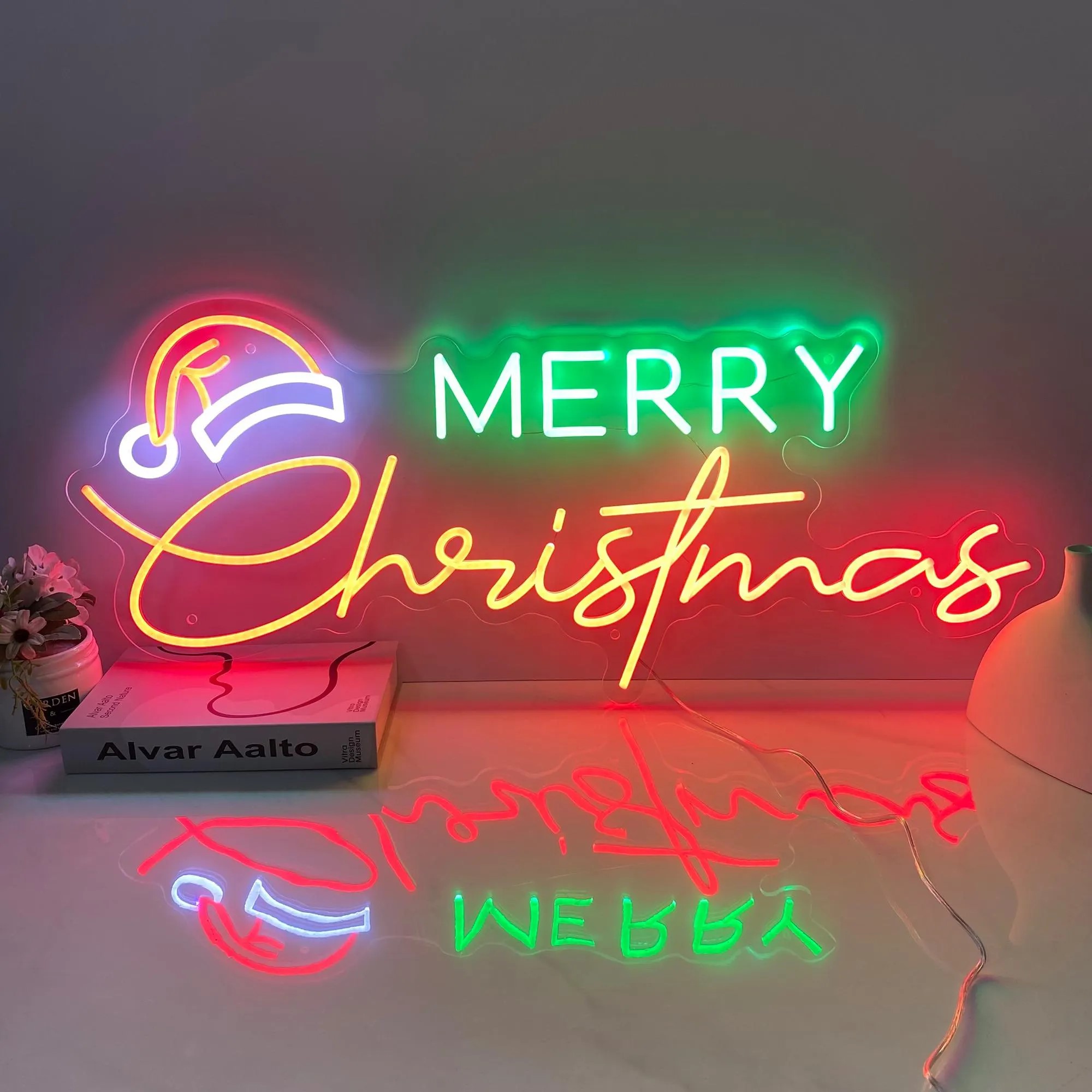 Merry Christmas Neon Outdoor Sign