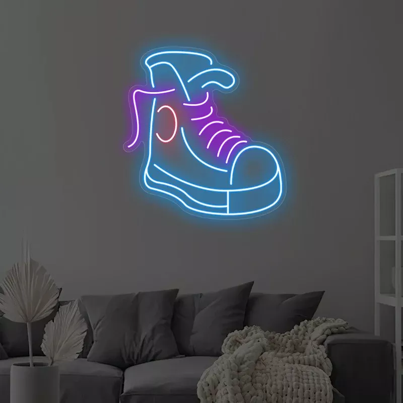 Sneakers neon sign