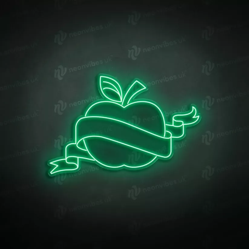Apple neon lights
